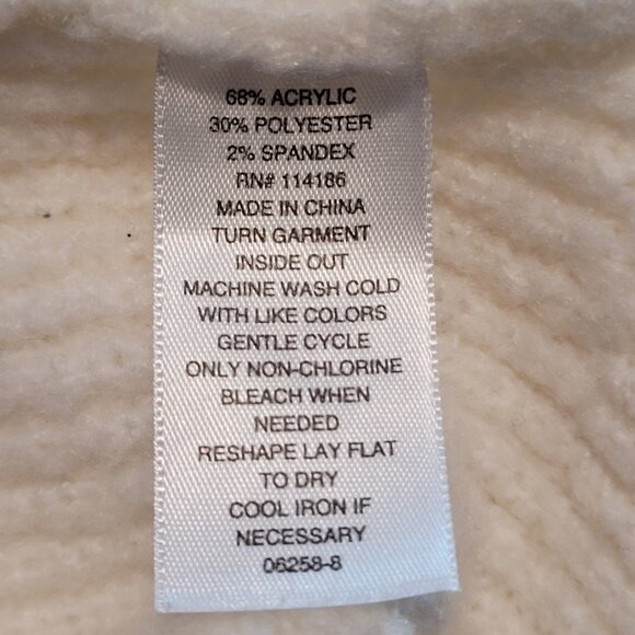 OVERSIZED THICK & SNUGGLY COWL NECK SWEATER JUMPER EUC 2X XXL - Picture 5 of 5